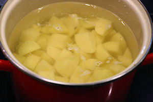 How To Make Brown Potatoes Turn White